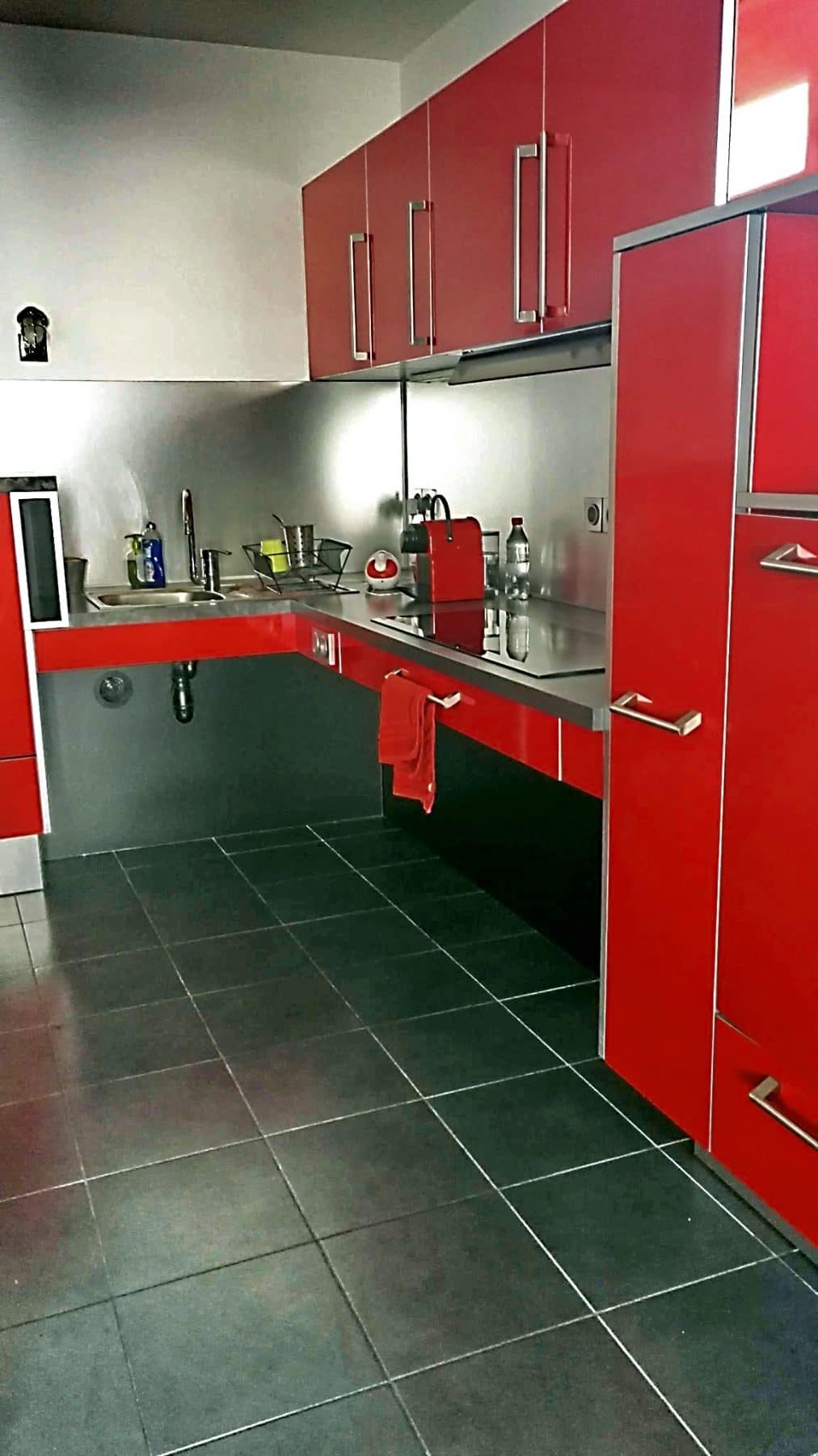 Exemple d’aménagement de cuisine accessible